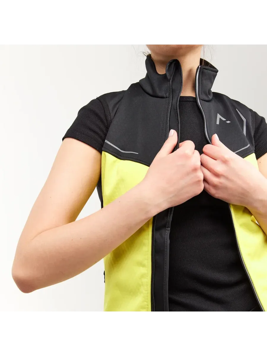 Жилет Arswear Softshell ACTIVE Woman (Цвет Лайм)  VSACTW2
