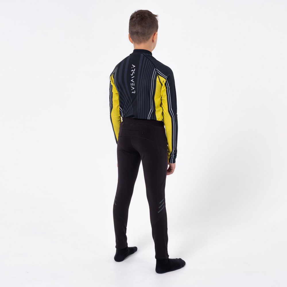 Утепленые Лосины Lite Arswear Kids (Цвет Черный) WLLITK1