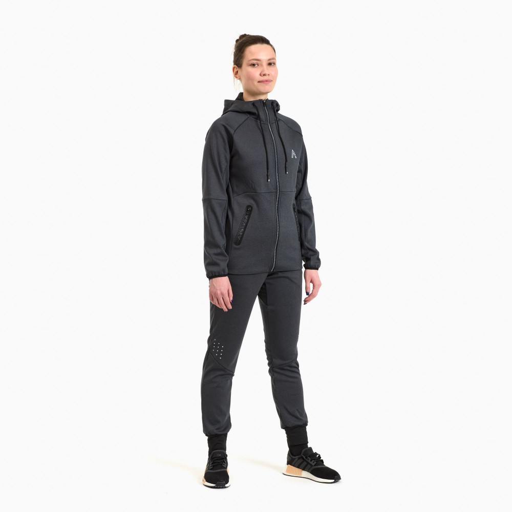 Спортивная утепленная кофта Arswear Storm Woman (Цвет Серый)  SJSTOW1